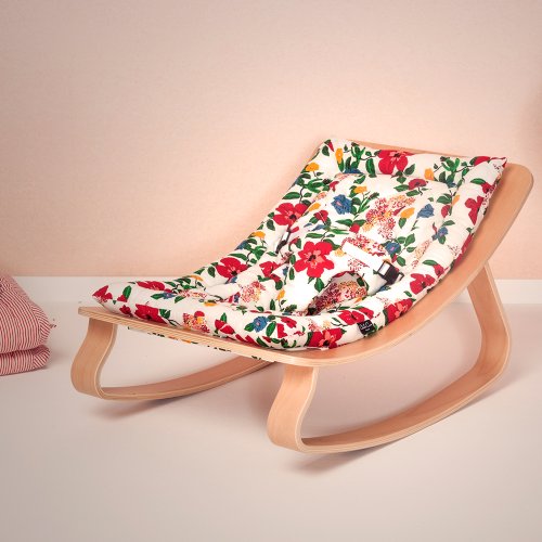 Transat bébé Levo hêtre Hibiscus x Le Petit Lucas du Tertre