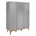 Armoire 3 portes Trendy - Griffin grey