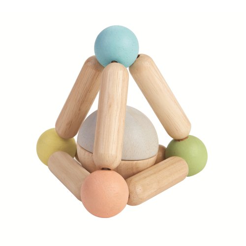 Hochet triangle pastel