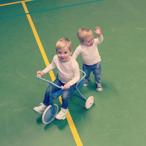 Tricycle enfant - Bleu océan