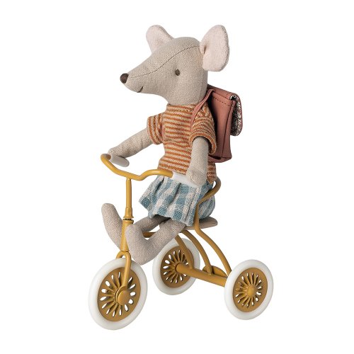 Tricycle Miniature et son abri - Ocre