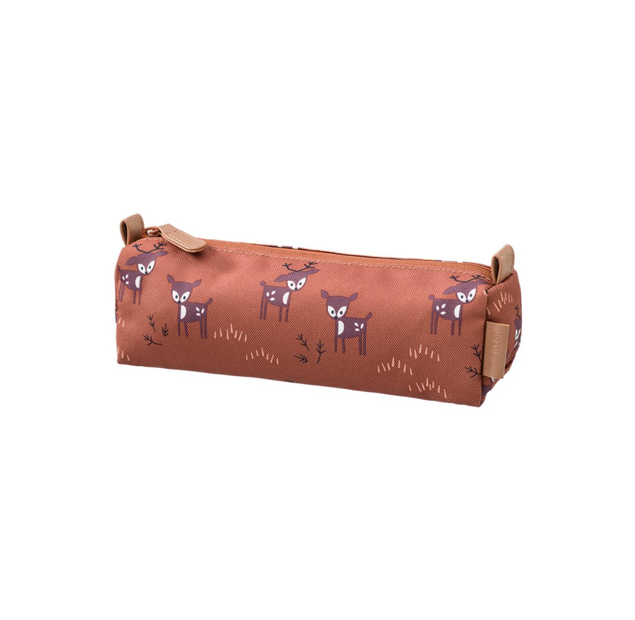 Trousse d'écolier Cerf - Marron glacé