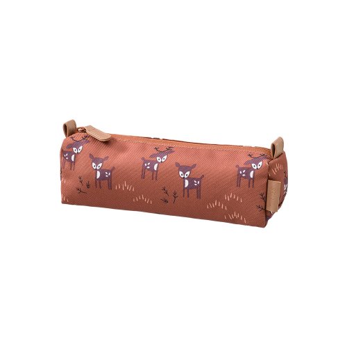 Trousse d'écolier Cerf - Marron glacé