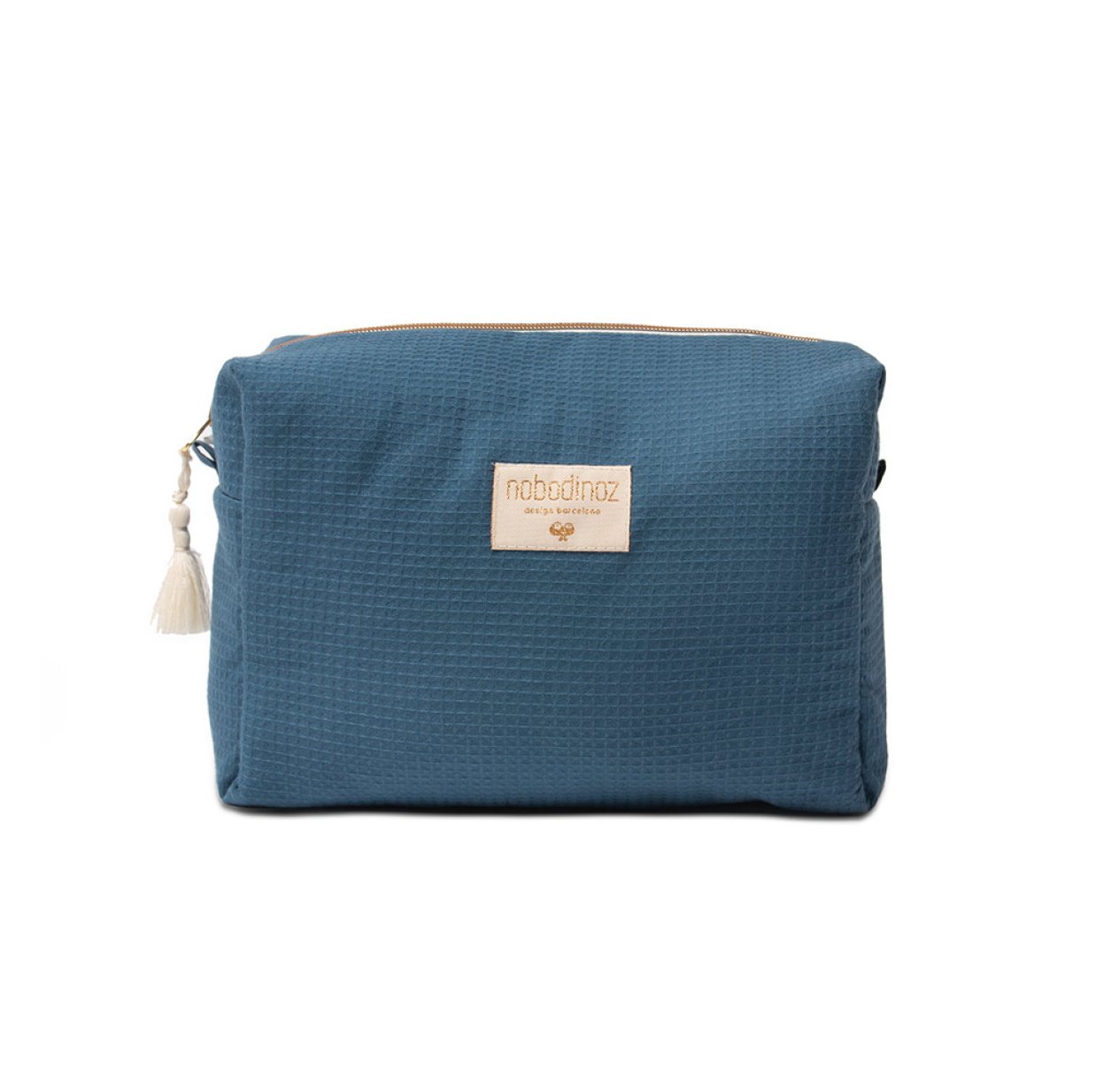 Trousse de toilette nid d'abeille Diva - Marine