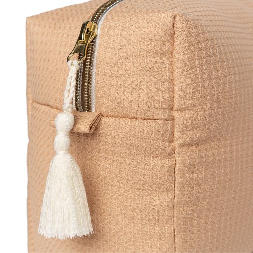 Trousse de Toilette Nid d'Abeille Diva - Nude