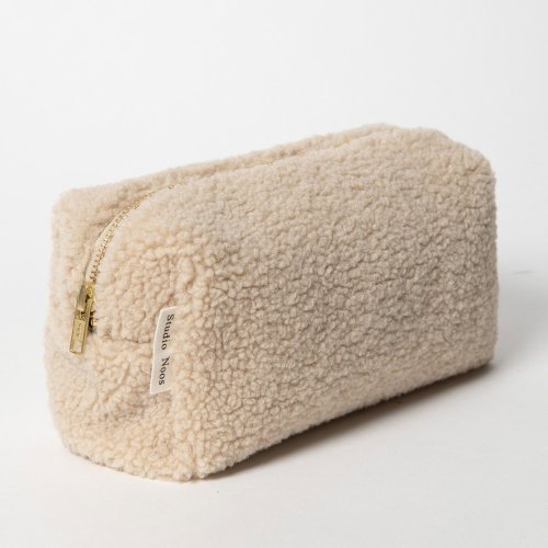 Trousse de toilette Teddy - Ecru