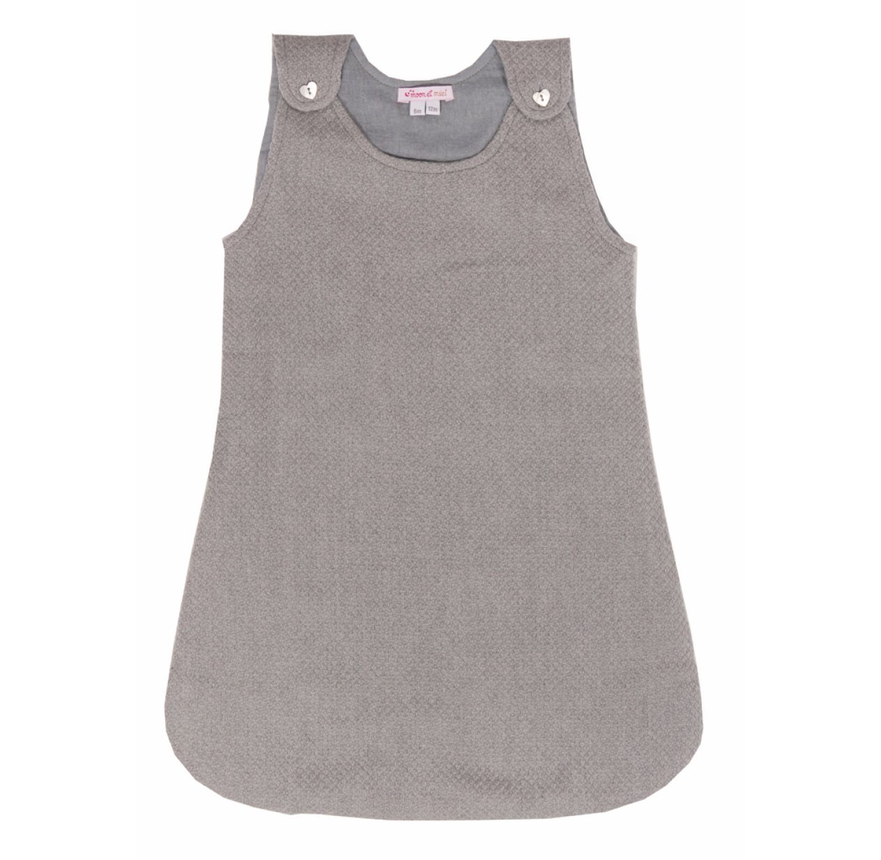 Gigoteuse en laine - Vert de gris