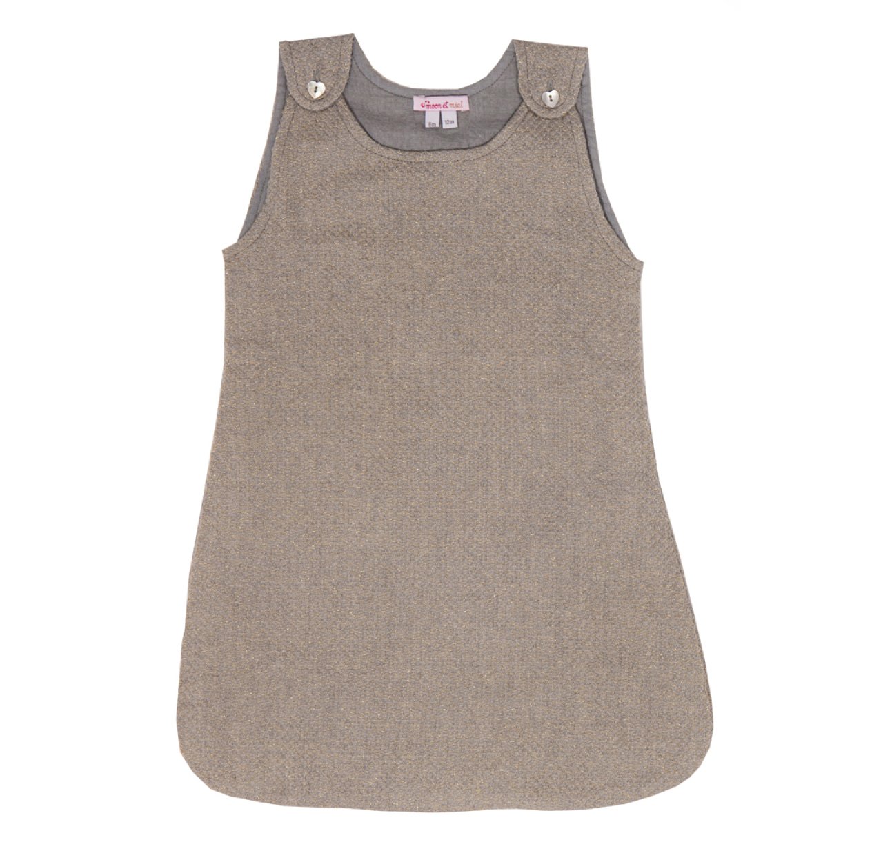 Gigoteuse - Vert de gris / Fils dorés