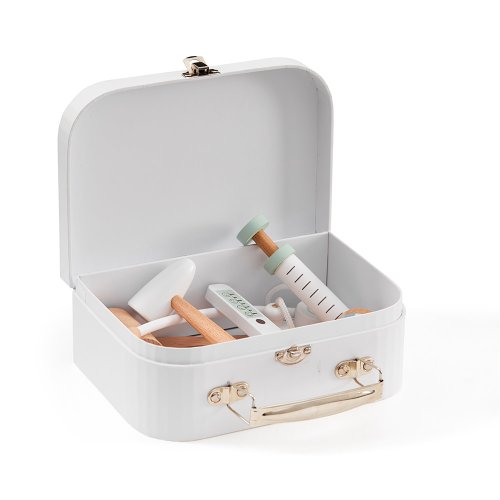 Valise de docteur - Blanc