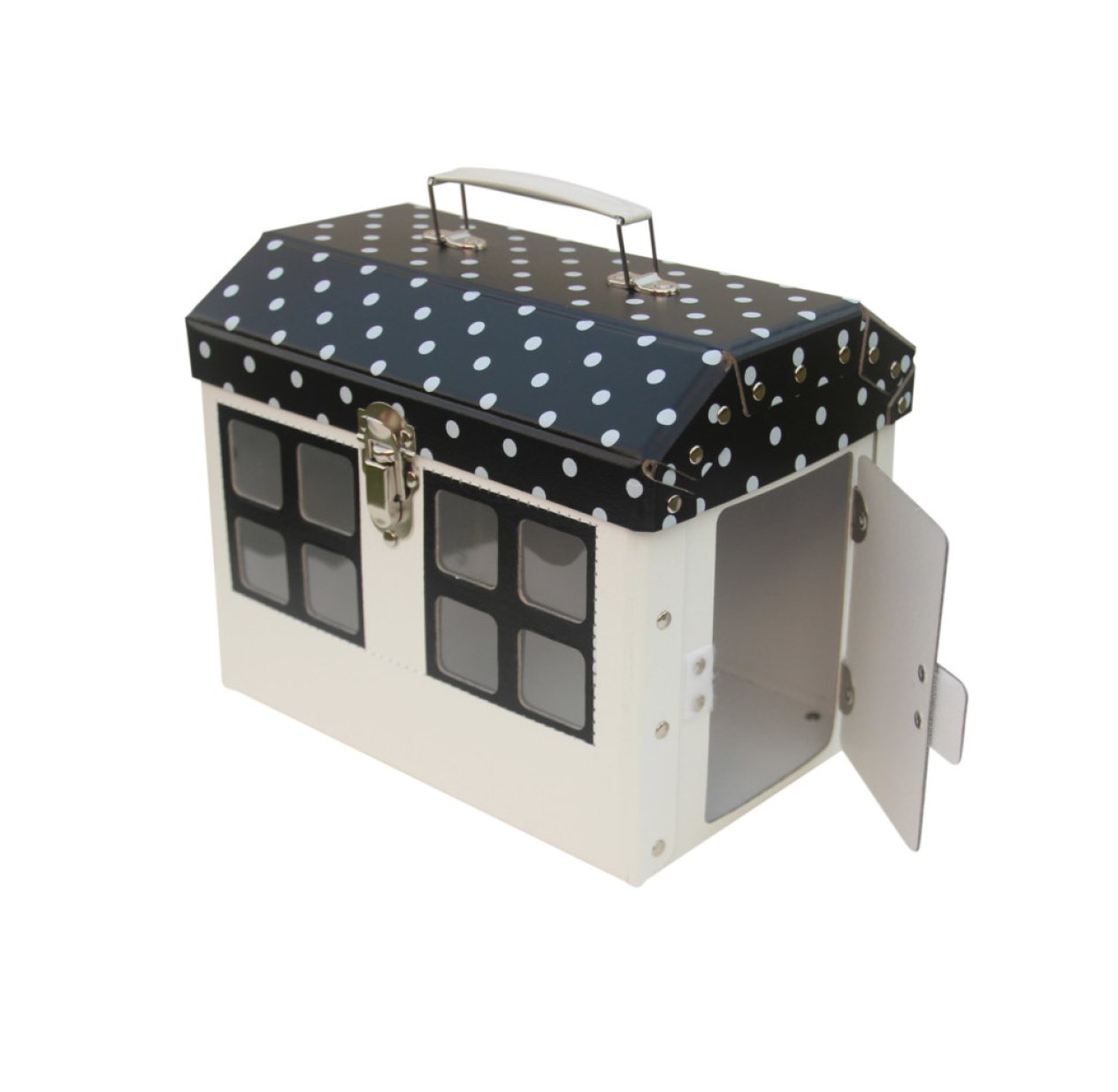 Valise Maison de poupée - Noire