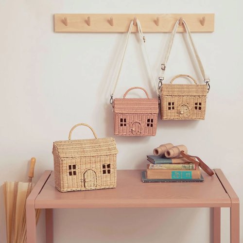 Valisette Casa en rotin - Paille