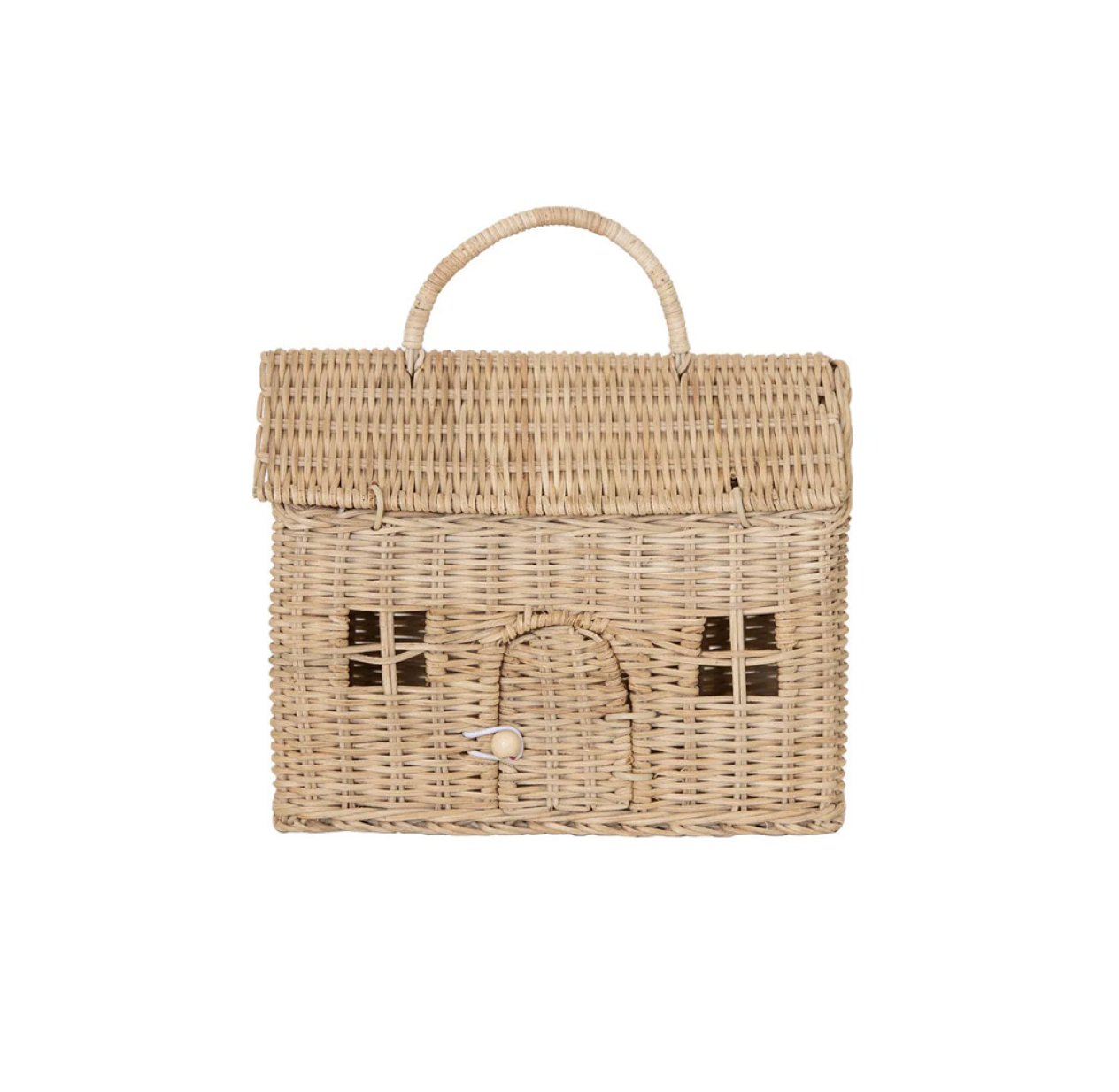 Valisette Casa en rotin - Paille