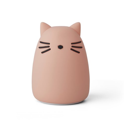 Veilleuse Chat Winston - Vieux rose