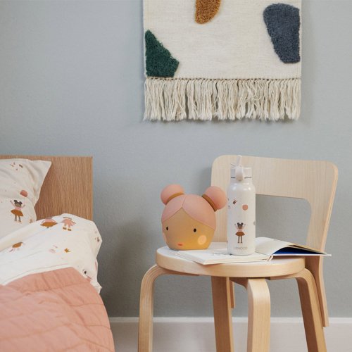 Veilleuse Poupée Nicola - Rose