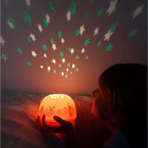 Veilleuse Lapin Projecteur d'étoiles