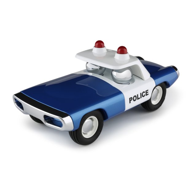 Voiture de Police en plastique Bleu jouet enfant plus de 3 ans