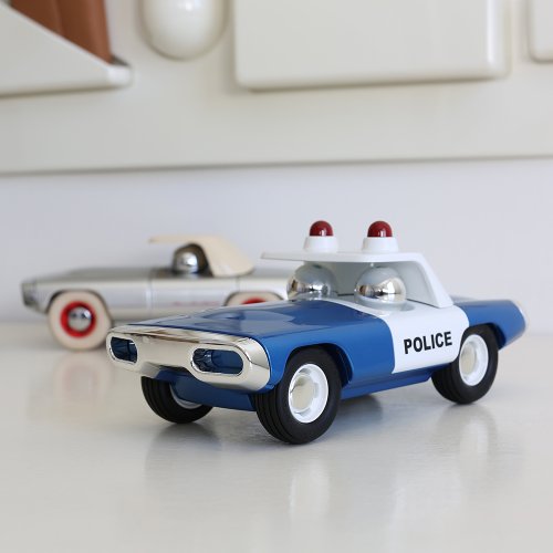 Voiture de police Maverick Heat - Bleu