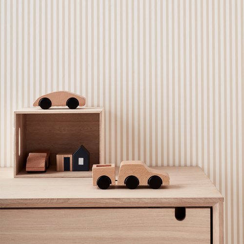 Voiture Pick-up Aiden - Bois naturel