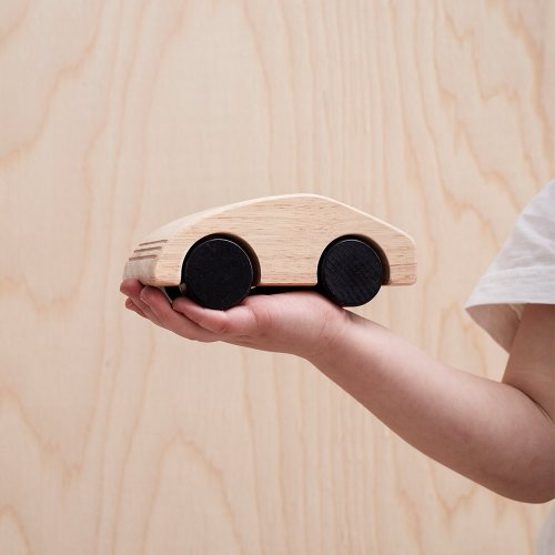 Voiture Sport Aiden - Bois naturel