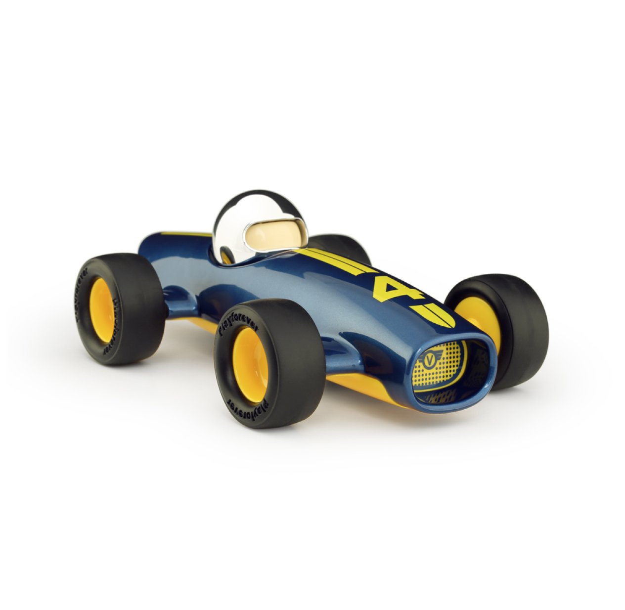 Voiture de course Verve Malibu Lucas - Bleu/Jaune