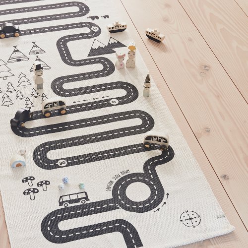 Voitures et bateau No Rush - Noir/Naturel