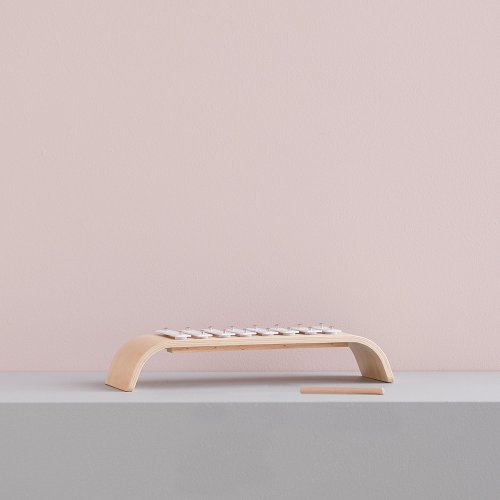 Xylophone Design - Blanc