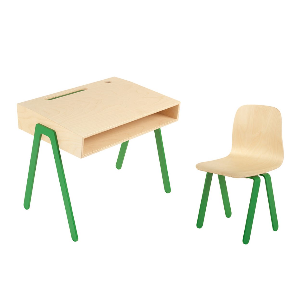 Bureau et chaise enfant 2-6 ans - Vert
