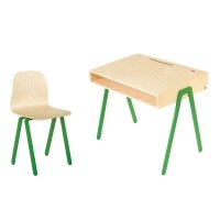 Bureau et chaise junior 7-10 ans - Vert