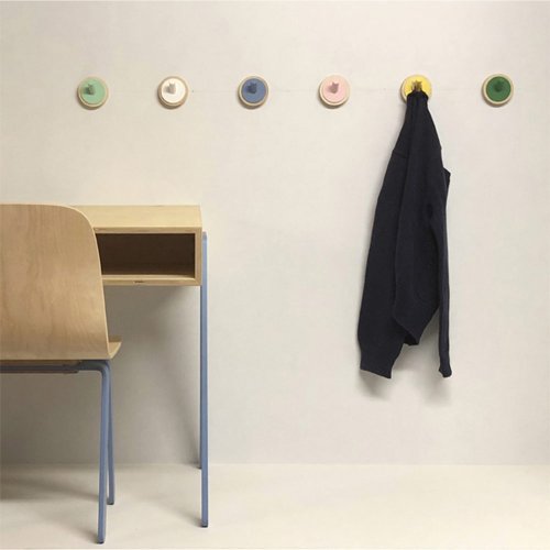 Patère Magic - Jaune