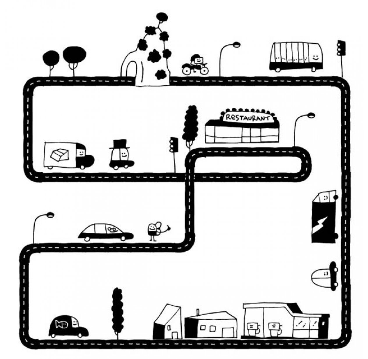 Stickers Routes