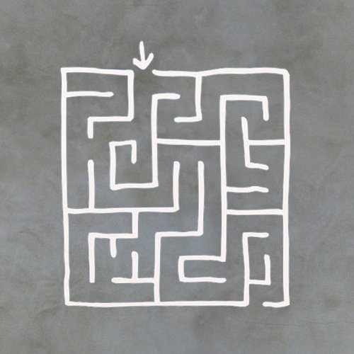 Sticker Grand Labyrinthe - noir