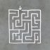 Sticker Grand Labyrinthe - noir
