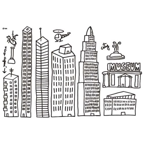 Stickers J'habite ici