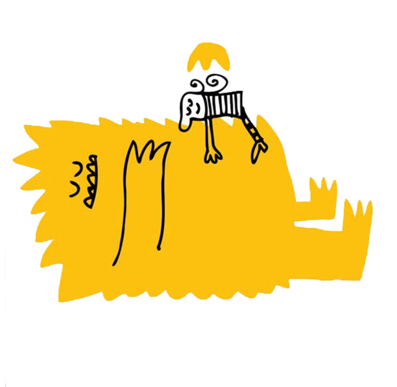 Sticker Monstre Endormi