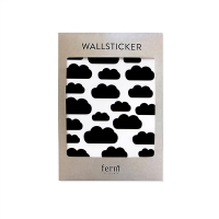 Stickers muraux Nuages - Noir
