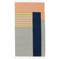 Tapis Kelim Lignes Blanches S