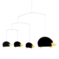 Mobile Hérissons - Noir
