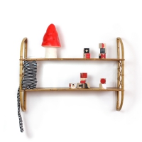 Etagère en rotin