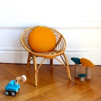 Chaise enfant en rotin