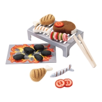 Barbecue avec grillades Biofino