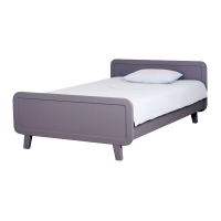 Lit enfant rond Violet - 120 x 200 cm