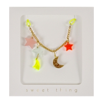 Collier Lune et Etoiles