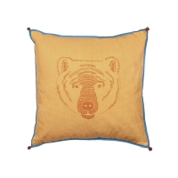 Coussin Tête d'ours
