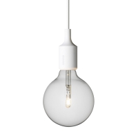 Suspension E27 - Blanc