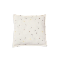 Petit coussin carré bébé Bird - Ecru