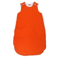 Turbulette en lin - Orange