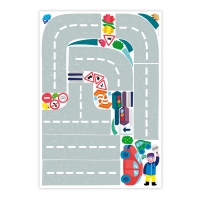 Gommettes magiques Routes