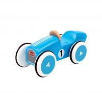 Voiture en bois Mini Monthlery - Bleu