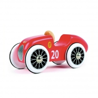 Voiture en bois Petit Bolide - Rouge