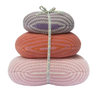 Set de 3 coussins - Rose